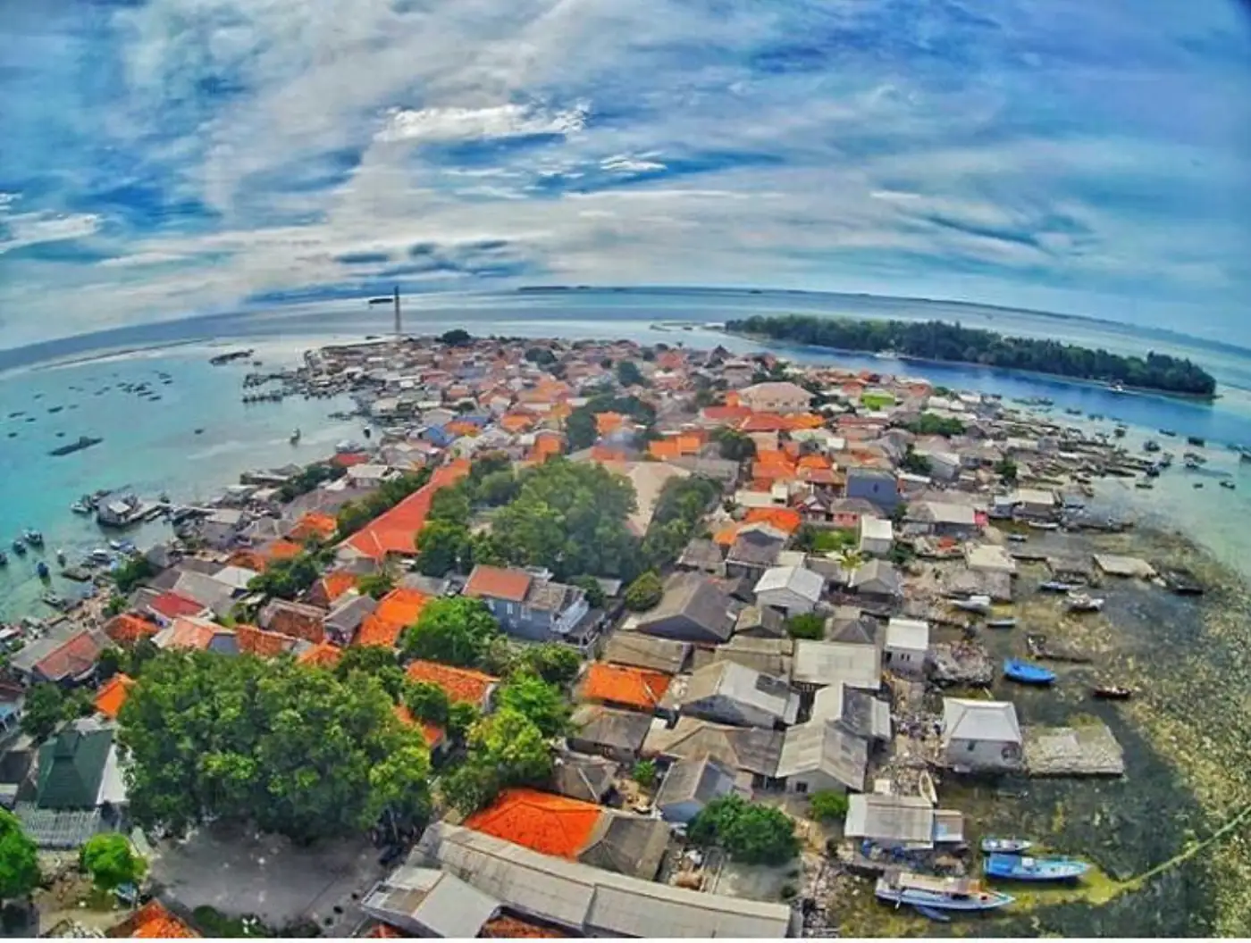 Pulau Pramuka Aerial